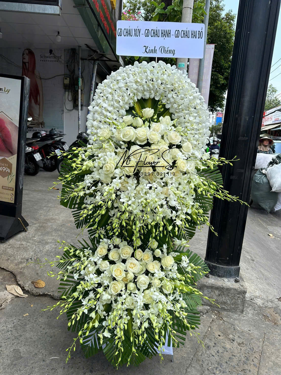 Hoa viếng đàm tang 079